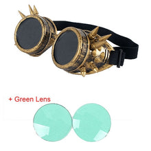 Load image into Gallery viewer, Steampunk Goggles Glasses Retro Welding SteamPunk Gothic Vitoriano Cosplay Goggles Flying LELINTA Eyewear Vintage Halloween