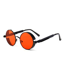 Load image into Gallery viewer, Steampunk Goggles Sunglasses Men Women  Round Sun Glasses For Ladies Retro Circle Vintage Male Female