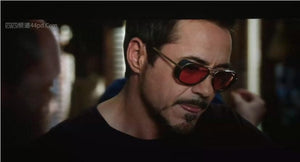 Occhiali Steampunk Occhiali da sole Tony Stark Iron Man Matsuda Occhiali da sole Occhiali da sole quadrati retrò UV400 