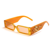 Load image into Gallery viewer, Steampunk Rectangle Sunglasses Men Vintage Small Square Sun Glasses Women Punk Shades Animal Totem UV400 Driving Eyewear