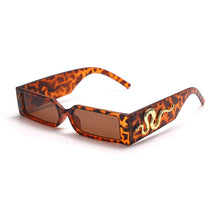 Load image into Gallery viewer, Steampunk Rectangle Sunglasses Men Vintage Small Square Sun Glasses Women Punk Shades Animal Totem UV400 Driving Eyewear