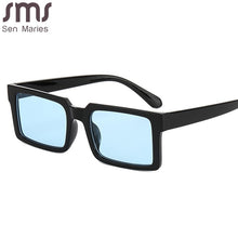 Load image into Gallery viewer, Steampunk Rectangle Sunglasses Women Men Vintage Sun Glasses Men Small Frames Retro Eyeglasses Punk Eyewear UV400