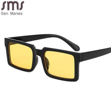 Load image into Gallery viewer, Steampunk Rectangle Sunglasses Women Men Vintage Sun Glasses Men Small Frames Retro Eyeglasses Punk Eyewear UV400