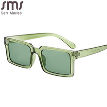 Load image into Gallery viewer, Steampunk Rectangle Sunglasses Women Men Vintage Sun Glasses Men Small Frames Retro Eyeglasses Punk Eyewear UV400