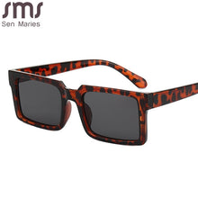 Load image into Gallery viewer, Steampunk Rectangle Sunglasses Women Men Vintage Sun Glasses Men Small Frames Retro Eyeglasses Punk Eyewear UV400