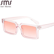 Load image into Gallery viewer, Steampunk Rectangle Sunglasses Women Men Vintage Sun Glasses Men Small Frames Retro Eyeglasses Punk Eyewear UV400