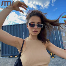 Load image into Gallery viewer, Steampunk Rectangle Sunglasses Women Punk Sun Glasses Retro  Brand Designer Shades Vintage Eyeglasses UV400