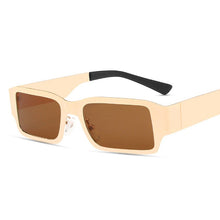 Load image into Gallery viewer, Steampunk Rectangle Sunglasses Women Punk Sun Glasses Retro  Brand Designer Shades Vintage Eyeglasses UV400