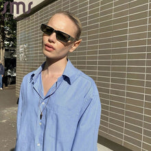 Load image into Gallery viewer, Steampunk Rectangle Sunglasses Women Punk Sun Glasses Retro  Brand Designer Shades Vintage Eyeglasses UV400