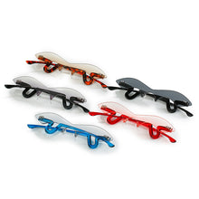 Load image into Gallery viewer, Steampunk Rimless Sunglasses Punk Small Irregular Sun Glasses Men UV400 Shades Goggles Eyewear Gafas De Sol