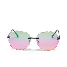 Load image into Gallery viewer, Steampunk Rimless Sunglasses Women Gradient Clouds Colorful Sun Glasses Men Frameless Shades UV400 Trendy Eyewear