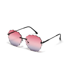 Load image into Gallery viewer, Steampunk Rimless Sunglasses Women Gradient Clouds Colorful Sun Glasses Men Frameless Shades UV400 Trendy Eyewear