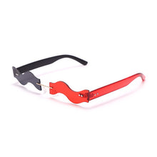 Load image into Gallery viewer, Steampunk Rimless Sunglasses Women Men Trendy Small Retro Brand Designer Glasses Vintage Shades Sun Glasses Female Eyewear UV400