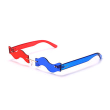 Load image into Gallery viewer, Steampunk Rimless Sunglasses Women Men Trendy Small Retro Brand Designer Glasses Vintage Shades Sun Glasses Female Eyewear UV400