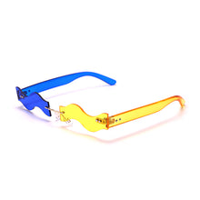Load image into Gallery viewer, Steampunk Rimless Sunglasses Women Men Trendy Small Retro Brand Designer Glasses Vintage Shades Sun Glasses Female Eyewear UV400