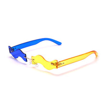 Load image into Gallery viewer, Steampunk Rimless Sunglasses Women Men Trendy Small Retro Brand Designer Glasses Vintage Shades Sun Glasses Female Eyewear UV400