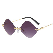 Load image into Gallery viewer, Steampunk Rimless Sunglasses Women Men Vintage Sun Glasses Men  Brand Small Frames Retro Eyeglasses Punk Eyewear UV400