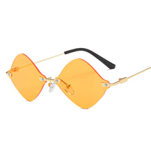 Load image into Gallery viewer, Steampunk Rimless Sunglasses Women Men Vintage Sun Glasses Men  Brand Small Frames Retro Eyeglasses Punk Eyewear UV400