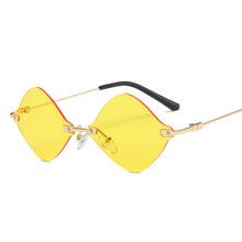 Load image into Gallery viewer, Steampunk Rimless Sunglasses Women Men Vintage Sun Glasses Men  Brand Small Frames Retro Eyeglasses Punk Eyewear UV400