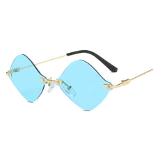 Load image into Gallery viewer, Steampunk Rimless Sunglasses Women Men Vintage Sun Glasses Men  Brand Small Frames Retro Eyeglasses Punk Eyewear UV400