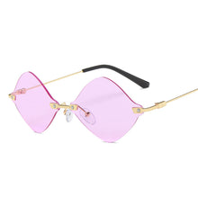 Load image into Gallery viewer, Steampunk Rimless Sunglasses Women Men Vintage Sun Glasses Men  Brand Small Frames Retro Eyeglasses Punk Eyewear UV400