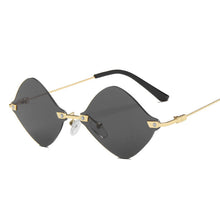 Load image into Gallery viewer, Steampunk Rimless Sunglasses Women Men Vintage Sun Glasses Men  Brand Small Frames Retro Eyeglasses Punk Eyewear UV400