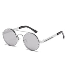 Load image into Gallery viewer, Steampunk Round Metal Frame Sunglasses Men Women Brand Designers Outdoor Sports Driving Fishing Glasses Party Glasses UV400