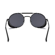 Load image into Gallery viewer, Steampunk Round Sunglasses Brand Design Men Women Vintage Metal Punk Sun glasses UV400 Shades Eyewear