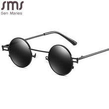 Load image into Gallery viewer, Steampunk Round Sunglasses Women Men  Brand Designer Sun Glasses Men Big Frames Retro Small Frames Eyeglasses Punk Eyewear