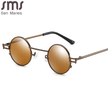 Load image into Gallery viewer, Steampunk Round Sunglasses Women Men  Brand Designer Sun Glasses Men Big Frames Retro Small Frames Eyeglasses Punk Eyewear