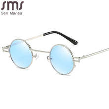 Load image into Gallery viewer, Steampunk Round Sunglasses Women Men  Brand Designer Sun Glasses Men Big Frames Retro Small Frames Eyeglasses Punk Eyewear