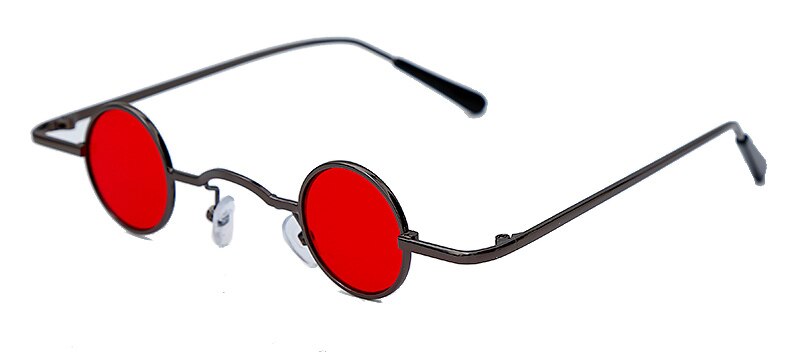 Steampunk Small Sunglasses Women Vintage Retro Round Mirror Sun Glasses Men Unique Eyeglasses  Brand Eyewear UV400 oculos
