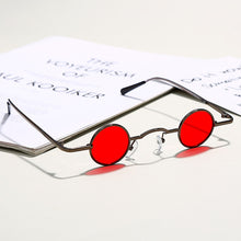 Load image into Gallery viewer, Steampunk Small Sunglasses Women Vintage Retro Round Mirror Sun Glasses Men Unique Eyeglasses  Brand Eyewear UV400 oculos