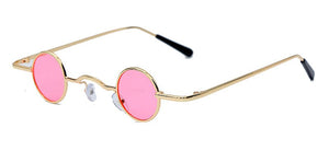 Steampunk Small Sunglasses Women Vintage Retro Round Mirror Sun Glasses Men Unique Eyeglasses  Brand Eyewear UV400 oculos