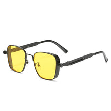 Load image into Gallery viewer, Steampunk Square Sunglasses Brand Design Men Women Vintage Metal Punk Sun glasses UV400 Shades