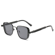 Load image into Gallery viewer, Steampunk Square Sunglasses Brand Design Men Women Vintage Metal Punk Sun glasses UV400 Shades