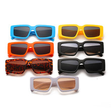 Load image into Gallery viewer, Steampunk Square Sunglasses Women Men Colorful Shades Glasses Lady  Brand Designer Candy Colors Eyeglasses UV400
