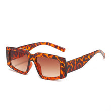 Load image into Gallery viewer, Steampunk Square Sunglasses Women Men Colorful Shades Glasses Lady  Brand Designer Candy Colors Eyeglasses UV400