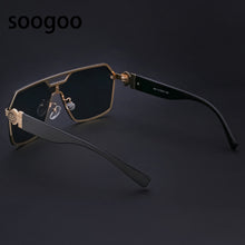 Load image into Gallery viewer, Steampunk Square Vintage  Sunglasses For Men Tone  Designer Sun Glasses Women Des Lunettes De Soleil