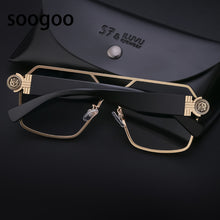 Load image into Gallery viewer, Steampunk Square Vintage  Sunglasses For Men Tone  Designer Sun Glasses Women Des Lunettes De Soleil