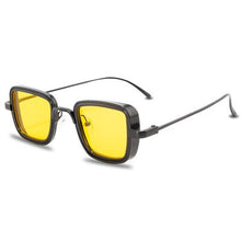 Load image into Gallery viewer, Steampunk Style Square Sunglasses Classic Gothic Men Women Brand Designer Square AlloyFrame Colorful Lens Sun Glasses