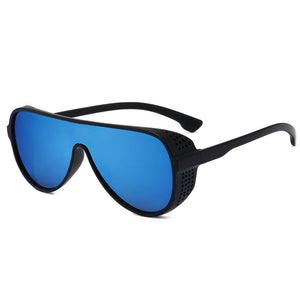 Steampunk Style Sunglasses for Men 2023 Fashionable Casual Street Style UV400 Shades Y2k Glasses Eyewear Gafas De Sol Hombre