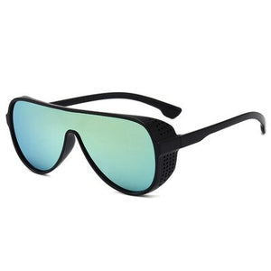 Steampunk Style Sunglasses for Men 2023 Fashionable Casual Street Style UV400 Shades Y2k Glasses Eyewear Gafas De Sol Hombre