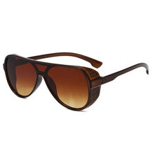 Load image into Gallery viewer, Steampunk Style Sunglasses for Men 2023 Fashionable Casual Street Style UV400 Shades Y2k Glasses Eyewear Gafas De Sol Hombre