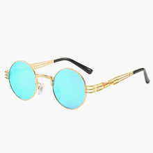 Load image into Gallery viewer, Steampunk Sunglasses Brand Design Men Women Vintage Metal Punk Round Sun glasses UV400 Shades