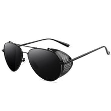 Load image into Gallery viewer, Steampunk Sunglasses Brand Design Men Women Vintage Metal Steam Punk Sun glasses UV400 Shades Eyewear Gafas de Sol