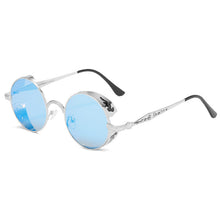 Load image into Gallery viewer, Steampunk Sunglasses Brand Designer Men Women Vintage Metal Punk Round Sun glasses UV400 Shades