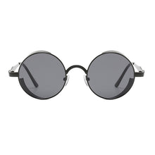 Load image into Gallery viewer, Steampunk Sunglasses Brand Designer Men Women Vintage Metal Punk Round Sun glasses UV400 Shades
