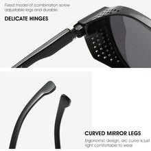 Load image into Gallery viewer, Steampunk Sunglasses For Men Brand Design Retro Trend Male Beach Car Driving Fishing Travel UV400 Sun Glasses Eyewear