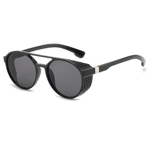 Steampunk Sunglasses For Men Brand Design Retro Trend Male Beach Car Driving Fishing Travel UV400 Sun Glasses Eyewear